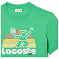 t shirt lacoste tennis print th8567 uyx prasino extra photo 3