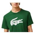 t shirt lacoste croc print th8937 291 prasino leyko l extra photo 2