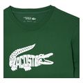 t shirt lacoste croc print th8937 291 prasino leyko l extra photo 3