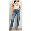 t shirt guess tropical triangle w4gi62j1314 krem extra photo 3