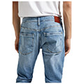 jeans pepe tapered mid rise pm207390mn52 anoixto mple extra photo 3