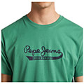 t shirt pepe jeans claude pm509390 654 prasino extra photo 2