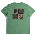 t shirt quiksilver peace phase eqyzt07586 prasino extra photo 4