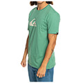 t shirt quiksilver comp logo eqyzt07658 prasino extra photo 2