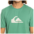 t shirt quiksilver comp logo eqyzt07658 prasino extra photo 3