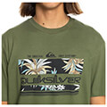 t shirt quiksilver tropical rainbow eqyzt07679 xaki s extra photo 3
