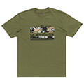 t shirt quiksilver tropical rainbow eqyzt07679 xaki s extra photo 4