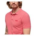 t shirt polo superdry ovin classic pique m1110343a 9vs roz melanze xxl extra photo 1