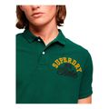 t shirt polo superdry applique classic fit m1110349a 4pr skoyro prasino extra photo 1