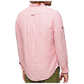 poykamiso superdry studios casual linen rige m4010607a 2es roz m extra photo 1