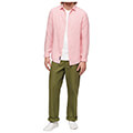 poykamiso superdry studios casual linen rige m4010607a 2es roz m extra photo 2