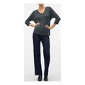 poylober vero moda vmbrianna 3 4 v neck 10291351 prasino melanze extra photo 3
