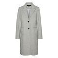 palto vero moda vmblaza heringbone long wool 10310751 anoixto gkri melanze l extra photo 5
