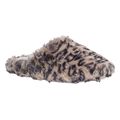 pantofles parex animal print 10130036u kafe extra photo 1