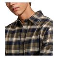 poykamiso funky buddha flannel karo fbm010 030 05 xaki extra photo 2