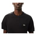 t shirt lacoste stripe th7404 031 mayro extra photo 2