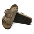 sandalia birkenstock arizona leather sfb narrow 951303 mpez 40 extra photo 5