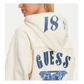 hoodie guess roses triangle w4bq05kby51 krem m extra photo 3