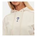 hoodie guess roses triangle w4bq05kby51 krem l extra photo 2