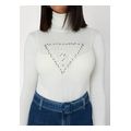 poylober guess piper triangle logo w4br03z2nq2 krem extra photo 2
