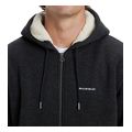 hoodie me fermoyar quiksilver keller sherpa aqyft03391 mayro melanze xxl extra photo 3