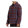 hoodie me fermoyar quiksilver deck fleece aqyft03393 kafe mple extra photo 2
