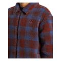 hoodie me fermoyar quiksilver deck fleece aqyft03393 kafe mple extra photo 3