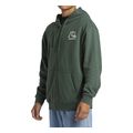hoodie me fermoyar quiksilver graphic aqyft03413 prasino extra photo 2