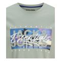 t shirt jack jones jjcolton photoprint 12268438 prasino extra photo 1