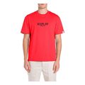 t shirt replay with lettering print m3031 0002660 663 kokkino l extra photo 2