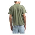 t shirt replay with lettering m3029 00022336g 438 xaki xxl extra photo 1
