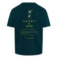 t shirt funky buddha text artwork typoma fbm011 060 04 skoyro prasino extra photo 1