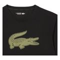 t shirt lacoste 3d print crocodile th2042 i6z mayro xaki extra photo 3