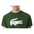 t shirt lacoste 3d print crocodile th2042 yrr prasino leyko xxl extra photo 2