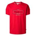 t shirt pepe jeans daxton pm509786 285 kokkino m extra photo 4