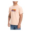 t shirt quiksilver ev gradient box eqyzt08045 portokali extra photo 2