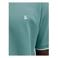 t shirt polo jack jones jjeaustin 12268130 anoixto prasino extra photo 4