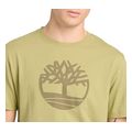 t shirt timberland kennebec river tree logo tb0a2c2r bq0 prasino extra photo 2