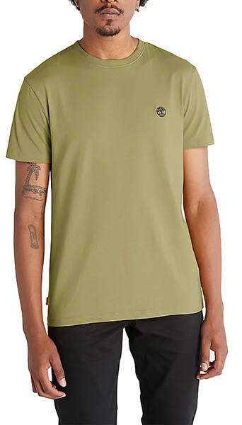 T-shirt Timberland Dunstan - Λαδι Tb0a2bpr River Ανδρας-t-shirts