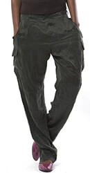 panteloni dkny sand washed silk kyparissi s photo