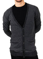 zaketa dkny stripe cardigan rige gkri photo