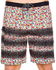 bermoyda analog lacqer boardshort floral 32 photo