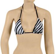 bikini top club neuf trigonaki lepto animal print 38b photo