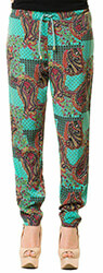 pantelona rock the outfit baggy paisley polyxromo m photo