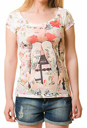 t shirt rock the outfit tattoed girl polyxromi photo