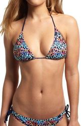 bikini top superdry sunset triangle polyxromo photo