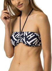 bikini top tommy hilfiger kiara print bandeau skoyro mple leyko photo