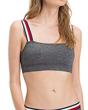 mpoystaki tommy hilfiger bralette uw0uw01220 091 skoyro gkri melanze photo