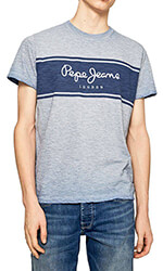 t shirt pepe jeans edwin pm507143 mple melanze photo