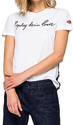 t shirt replay denim power w3310l00020994 001 leyko s photo